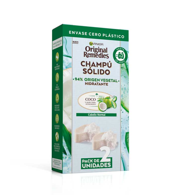 Comprar Garnier Pack 2 champús sólidos Original Remedies