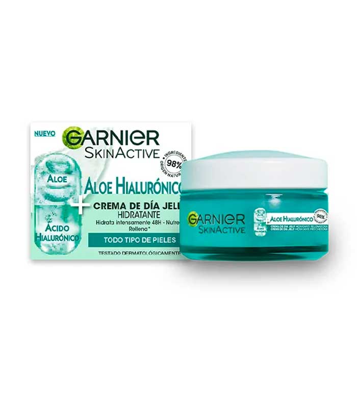 Kaufen Garnier - *Skin Maquillalia Hyaluron-Aloe Gelee-Nachtcreme mit Feuchtigkeitsspendende - Hauttypen Alle Active* | 