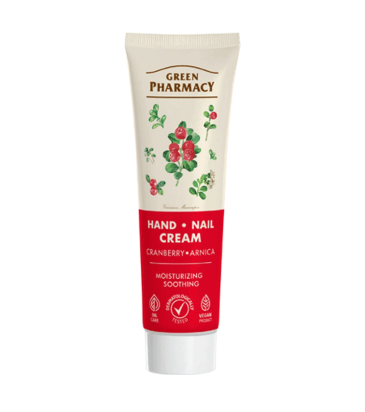 Green Pharmacy - Creme para mãos e unhas - Cranberry