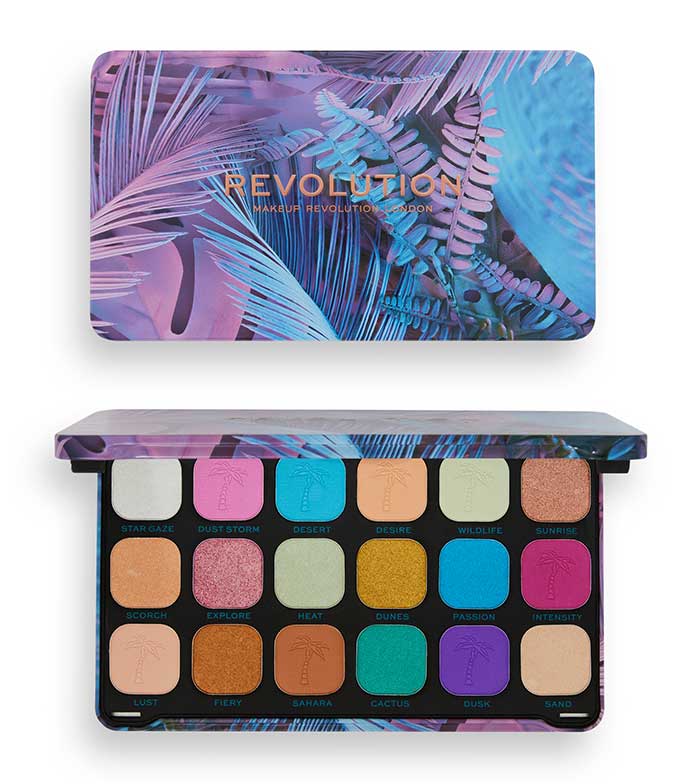 Buy Revolution - *Good vibes* - Forever Flawless Eyeshadow Palette -  Chilled