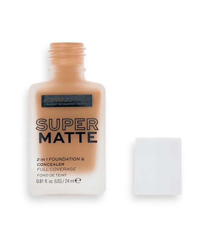 Comprar Revolution Relove - Base de maquillaje Super Matte - F4