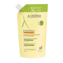 A-Derma - *Exomega Control* - Aceite de ducha emoliente anti-irritación - Eco-recarga 500ml