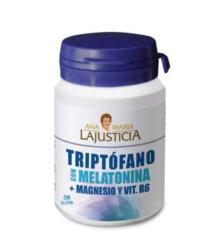 Ana María Lajusticia - Triptófano con melatonina, magnesio y vitamina B6 - 60 comprimidos