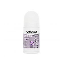 Babaria - Desodorante en roll on nutritivo - Cotton