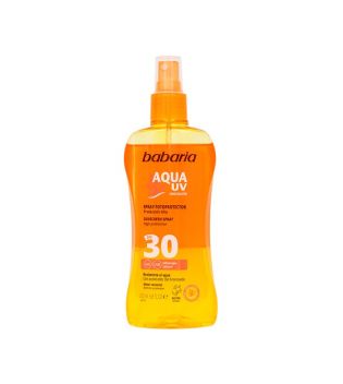 Babaria - Fotoprotector bifásico en spray Aqua UV SPF 30