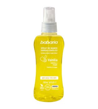 Babaria - Spray de manos hidroalcohólico - Vanilla y Argán