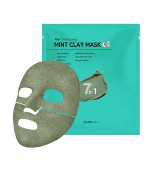 Barulab - Mascarilla facial de arcilla 7 in 1 Total Solution - Mint Clay