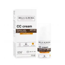 Bella Aurora - CC Cream anti-manchas SPF50+ - Tono Medio