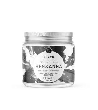 Ben & Anna - Pasta de dientes natural en crema - Black