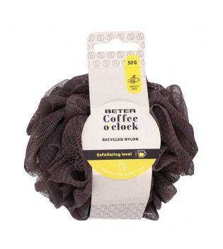 Beter - *Coffee O´clock* - Esponja malla peeling de nailon reciclado - Exfoliación 3