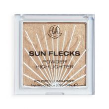 BH Cosmetics - Iluminador en polvo Sun Flecks Highlight - Cali Summer