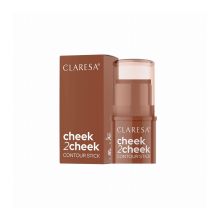 Claresa - Contorno en stick Cheek 2Cheek - 02: Milk Choco