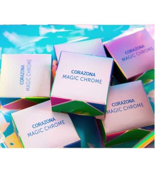 CORAZONA - Pigmentos prensados duocromo Magic Chrome - Elina