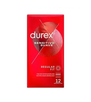Durex - Preservativos Sensitivo Suave - 12 unidades