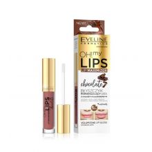 Eveline Cosmetics - Brillo de labios voluminizador Oh! My Lips - Chocolate