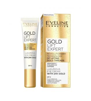 Eveline Cosmetics - Crema para contorno de ojos y párpados Gold Lift Expert