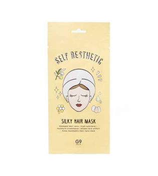 G9 Skin - Mascarilla de tejido para el cabello Self Aesthetic Silky Hair Mask