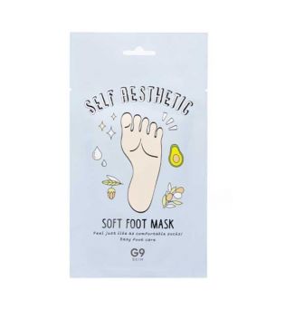 G9 Skin - Mascarilla para pies Self Aesthetic Soft Foot Mask