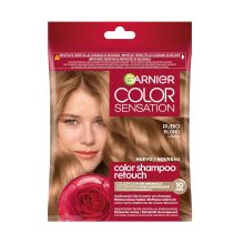 Garnier - Coloración semi-permanente sin amoniaco Color Shampoo Retouch Color Sensation - 7.0: Rubio
