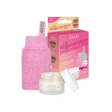GLOV - *Amore Collection* - Set de bálsamo labial y guante exfoliante Lip Regeneration Duo