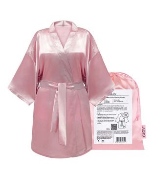 GLOV - Bata satén Kimono Style - Rosa