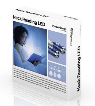 InnovaGoods - Luz LED de lectura para cuello Nereled