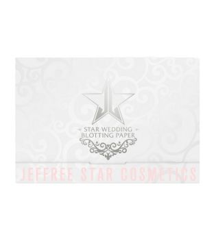 Jeffree Star Cosmetics - *Star Wedding* - Papeles matificantes Blotting Paper