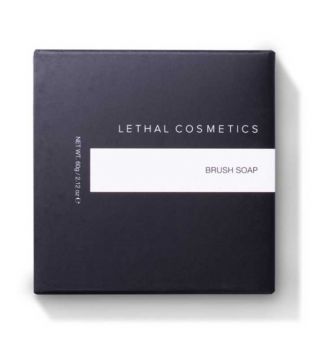 Lethal Cosmetics - Jabón vegano limpiador de brochas