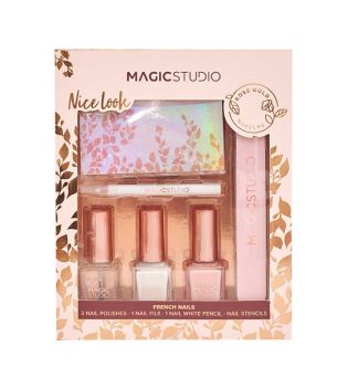 Magic Studio - *Rose Gold* - Set de manicura French Nails