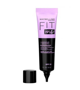 Maybelline - Prebase hidratante Fit Me Luminous + Smooth - Pieles normales a secas