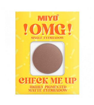 Miyo - *¡OMG!* - Sombra de ojos mate Check Me Up - 14: Brownie