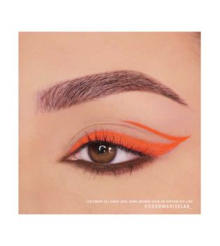 Moira - Delineador de ojos waterproof Eye catching Dip Liner - 14: Orange