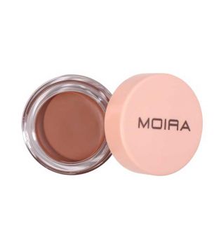 Moira - Prebase y sombra de ojos en crema 2 en 1 - 06: Burnt caramel