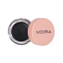Moira - Prebase y sombra de ojos en crema 2 en 1 - 08: Black