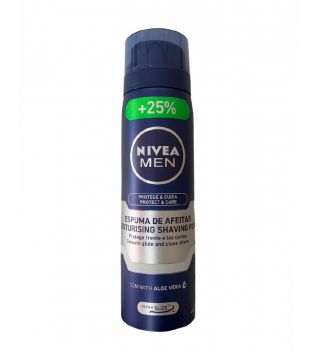 Nivea Men - Espuma de Afeitar Protectora Protege & Cuida 200+50 ml