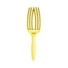 Olivia Garden - *It's a 90's Party* - Cepillo para cabello Fingerbrush Medium - Sweed Lemonade