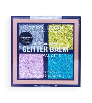 Revolution - *Artist Collection* - Paleta de glitter para rostro Glitter Balm