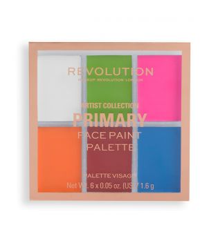 Revolution - *Artist Collection* - Paleta de maquillaje en crema para rostro Primary Paint