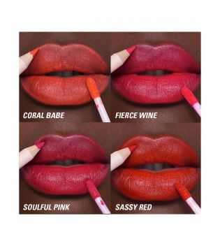 Revolution - Set de labios Lip Contour - Fierce Wine