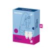 Satisfyer - Kit de copas menstruales Feel Confident (15 + 20 ml) - Transparente