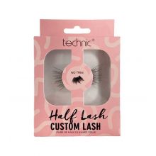 Technic Cosmetics - Pestañas postizas Custom Lash - Half Lash