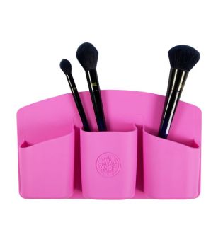 The Brush Tools - Soporte con Adhesivo para Herramientas de Maquillaje - Rosa