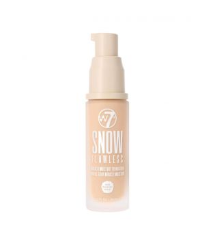 W7 - *Snow Flawless* - Base de maquillaje Miracle Moisture - Natural Beige